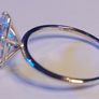 14k Gold ring with 2ct Lab-Grown Diamond cerified by IGI and Laser inscripted Image 6