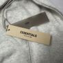 Grey essentials hoodie Image 10