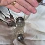 Vintage cut-glass/crystal condiment pieces, Image 8