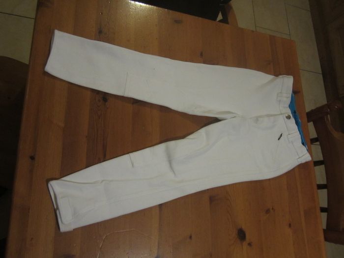 White show jodphurs   age 10