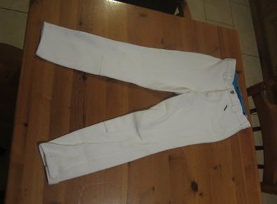 White show jodphurs   age 10