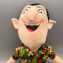 Hotel Transylvania 3 Dracula In Shorts Hawaiian Shirt Vampire Soft Plush Toy 16" Image 2