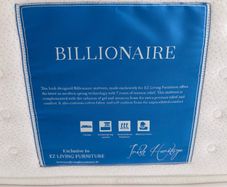 Irish Heritage Billionaire Super King Mattress Barely Used