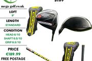 Cobra King Speedzone Driver / 9 Degree / Hzrdus Smoke Yellow 6.0 60g Stiff