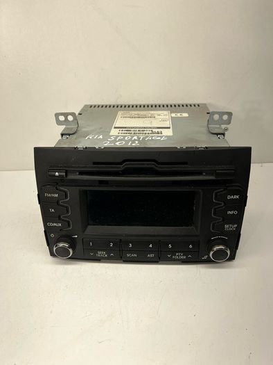 Kia Sportage Radio Stereo Multi Media Head Unit 2012 96160-3u230wk A2l10b4s