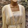 Vintage 1970s Charlies Angels/ Dynasty vibes summer dress Gold label by Tricoville Postage included Image 2