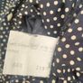 Vintage Betty Barclay Navy and cream polkadot midi dress Image 7