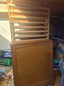 cot bed with mattress