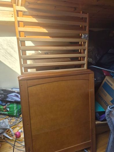 cot bed with mattress