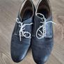 Lasocki dark navy leather shoes, size 38/uk5 Image 2