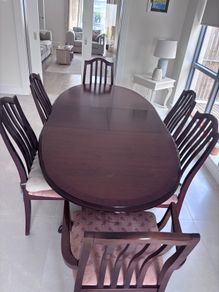 G Plan extendable Dining Table and 6 chairs
