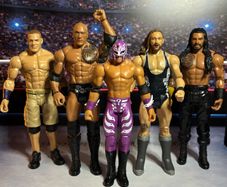 WWE Wrestlers - The Rock, John Cena, Roman Reigns etc