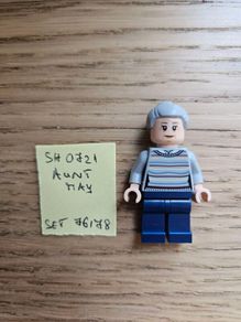 lego sh0721 aunt may, set 76178