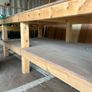 Heavy Duty Work Bench 244cm Workshop Table Storage Shelf Image 3