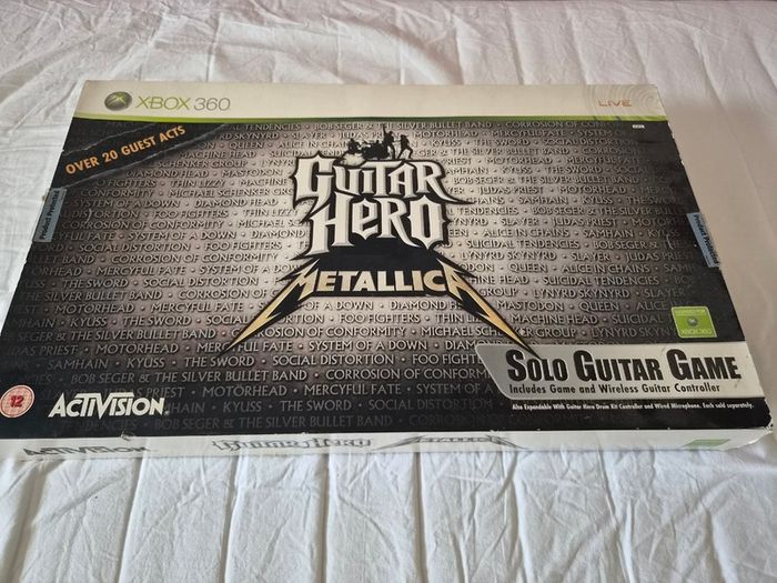 Guitar Hero Metallica,  Xbox 360