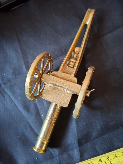 Beautiful Old Brass Cannon Postage Available or collection