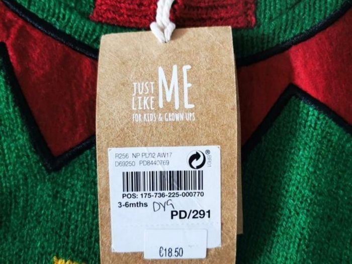 Next Elf Christmas Jumper size 3-6 months