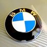 BMW 82mm Classic blue Emblem Badge Front Bonnet Logo 1 3 5 6 7 x z m class 82 Image 3