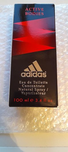 ADIDAS-Active Bodies Eau De Toilette Concentrate Natural Spray Vaporisateur 100ml