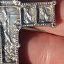 German Orthodox Silver Heavy Crucifix(Circa 1850)..22 grams Image 10