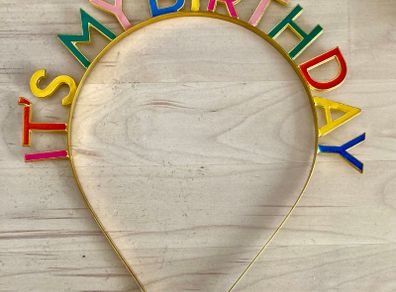 Its My Birthday Headband - Brand New