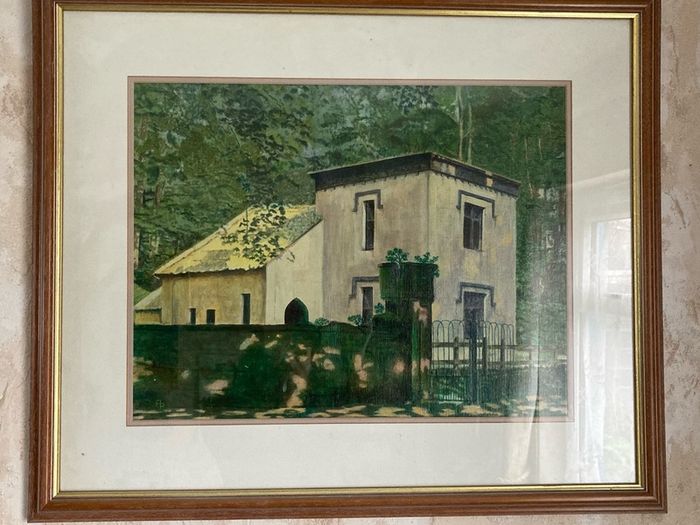 Oil Painting of House Co Mayo