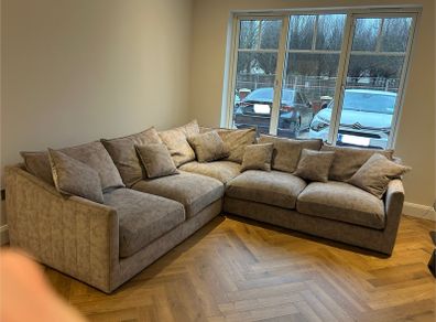 PRICE DROP! Extra large corner sofa from Harvey Norman