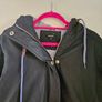 Black Rain Coat Image 2