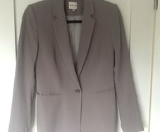 REISS Ladies grey jacket - size 10 (EU.38)