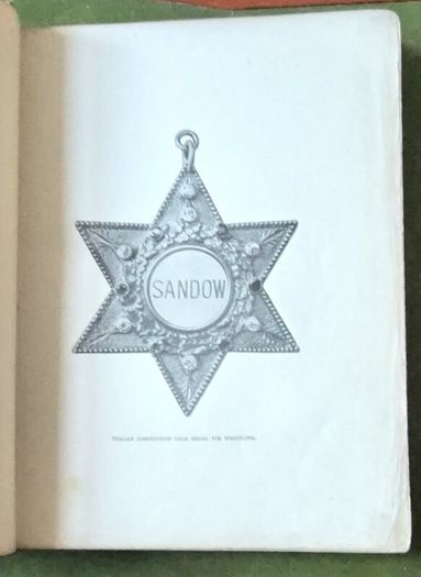 Sandow's On Physical Training. G. Mercer Adam. A. Casarin. Victorian, Physical Culture, Bodybuilding, Strongman, Gymnastics, Weightlifting, Dumbbells, Anatomy, Exercise Manual, Human Form, Photography, Antiquarian, Rare Edition, Gale Polden, London.