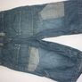 Next blue denim jeans shorts 8 - 10 years Image 2
