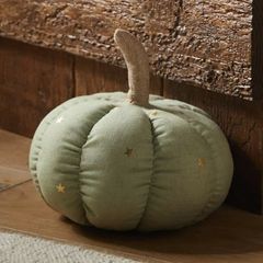 NEXT Sage Green Pumpkin Doorstop