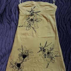 Yellow "tfnc" Dress. Size 6