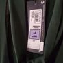 M&S green shirt, blouse, tie neck, size 8, NEW Image 7