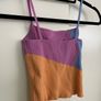 Bershka multi colour crop top Image 3