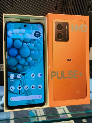 HMD Pulse+ Glacier Green Unlocked Dual SIM 128GB 6.65" 50MP Android Smartphone, Used/ Excellent