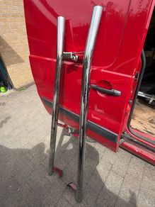 Toyota Land Cruiser J15 Chrome Side Bars