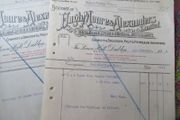 Hugh Moore &amp; Alexanders Dublin Receipt