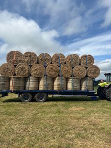 300 Round bales of Hay