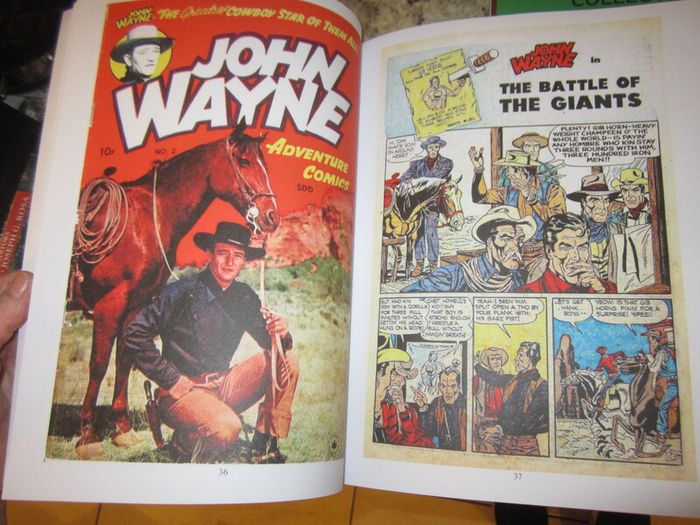 REPRINT   John Wayne  adventure comic