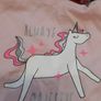 Pyjama unicorn new 5-6 years new with tags Image 2