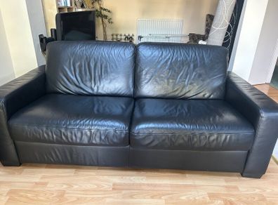 Leather sofa