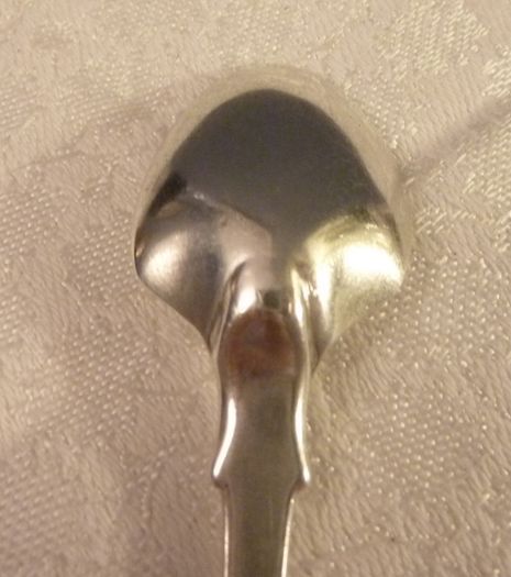 Antique Edwardian Solid Silver Grapefruit Spoon, London 1904, John, Henry & Charles Lias