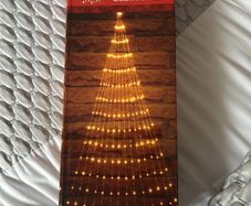 Christmas tree silhouette 224 led lignts
