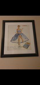 Vintage framed picture