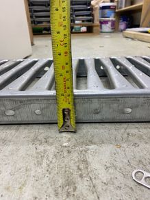 galvanised steel grates