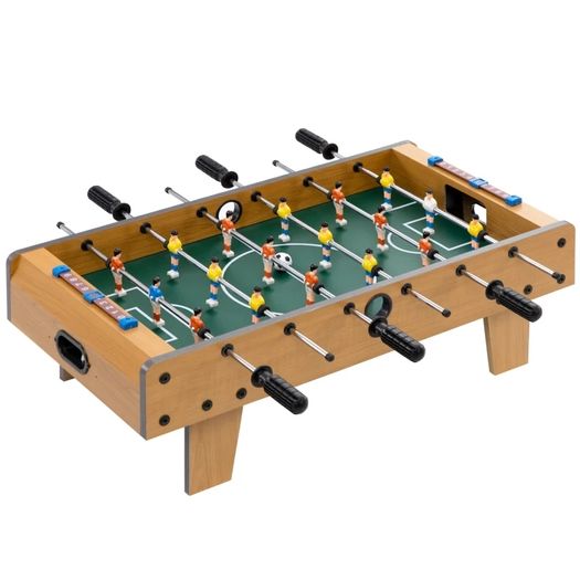 Foosball Table for Children from 6 Years 2 Balls 18 Players 69 x 37 x 24 cm