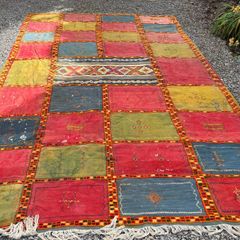 Large Vintage Moroccan Berber Rug