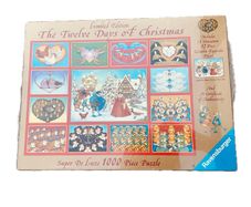 Rare Vintage 1998 Ravensburger Christmas Jigsaw Puzzle 1000 Pieces Limited Edition Brand New Sealed