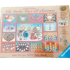 Rare Vintage 1998 Ravensburger Christmas Jigsaw Puzzle 1000 Pieces Limited Edition Brand New Sealed